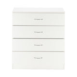 Modern Simple 4-Drawer Dresser White 63880802