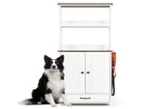 Pet Feeding with Bowls, Adjustable Panel, Dog Feeding with Storage, Pet Feeder W1687P271054