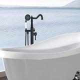 Freestanding Bathtub Faucet with Hand Shower W1533125003