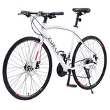 24 Speed Hybrid bike Disc Brake 700C Road Bike For men women's City Bicycle 73107088