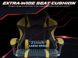 Video Game Chairs for Adults, PU Leather Gaming Chair with Footrest, 360&degSwivel Adjustable Lumbar 32047475