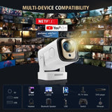 HY260Pro Mini Smart Projector Supports 4K, Portable Projector with Wifi and 78715822