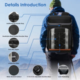 Cooler Backpack 36 Can Leakproof Insulated Cooler Backpack with 25L/6.6Gal for Picnic Camping Beach 99267236