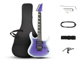 170 Model 39in Electric Guitar HSH Pickups suit for Beginner Purple 15388233