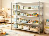 Stainless Steel Shelving, 60 x 18.5 Inch 5 Tier Adjustable Shelf, 330 lb Per Shelf Capacity 24132159