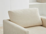 30.7"W Square Upholstered Swivel Accent Chair and Comfy Accent Single Sofa 360 Degree Club W3188P280020