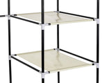 69" Portable Clothes Closet Wardrobe Storage Organizer with Non-Woven Fabric Quick and Easy to 29697868