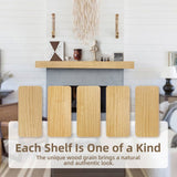 Fireplace Mantel, 60" Wood Floating Fireplace Shelf, Wall Mounted Handcrafted Wood Brack, Mantels 33648636