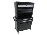 High Capacity Rolling Tool Chest with Wheels and Drawers, 6-Drawer Tool Storage Cabinet--BLACK 71777023