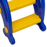 Toddler Slide, Dolphin Play Slide for Outdoor and Indoor, Freestanding Climber Playset with W2181P155572