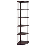 Cappuccino Corner Bookcase B062P145518