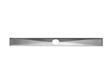 30 Inch Linear Shower Drain with Removable Brick Patterned Grate Cover, 304 Stainless Steel Shower 90260495