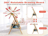 3-in-1 Kids Wooden Art Easel 85726945