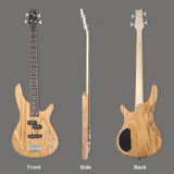 GIB Electric Bass Guitar Full Size 4 String Burlywood 03995972