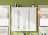 35'' x 28'' Medicine Cabinet, Wall Mounted Bathroom Storage Cabinet, Modern Bathroom Wall Cabinet N710P496235K