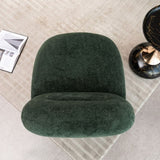 Luxury Modern Swivel Accent Chair, Tight Back Ice Flower Velvet Sofa Chair, Minimalist Style Comfy W2664P256537