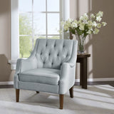 ZNTS Button Tufted Accent Chair B03548558