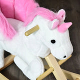 Baby rocking horse toy with music playbackUnicorn design 11742444