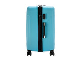 ABS Trolley Case 20in 24in 28in 3PCS Suitcase Set Striped Textured Suitcase Blue 78716673