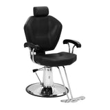 ZNTS PVC leather cover, iron plated pedal, ABS armrest, 680 plated iron plate, with headrest, reclining 98046744