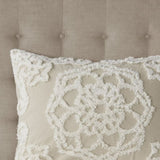 Full/Queen 3 piece Tufted Cotton duvet cover set B03597349