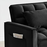 Sofa bed chair 3 in 1 convertible, recliner, single recliner, suitable for small Spaces with W2564P168259