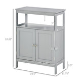 Bathroom Storage Cabinet Grey 47124825