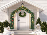 240*40*260cm 1860 Branches PVC Christmas Arch Holiday Arch Decoration Green 47929880