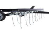 40-Inch Lawn Sweeper Tow Behind Dethatcher, Landscape Rake, Lawn Tractor Rake, Tine Tow Dethatcher W46577208