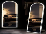White Full Length Mirror 63"x 20" Floor Mirror, Free Standing Full Body Mirror, Wall Mounted Hanging 19455995