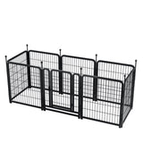 ZNTS Dog Playpen 8 Panels 32" Height Heavy Duty Dog Fence Puppy Pen for Large Medium Small Dogs Indoor 88549698