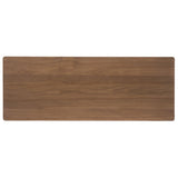 ZNTS Wood Bar Table, Natural Walnut Finish, 17.72 in x 47.24 in x 42.01 in 58918.00