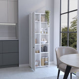 Hoyt Kitchen Pantry Storage Cabinet With and Five Interior and Exterior Shelves B200P173177