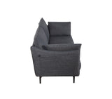 2.5 Seater Sofa For Primary Living Space , Bed Room, Office, USB Charge Port , 2 Pillows,Metel Legs W820P224378