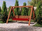 Outdoor Bench Cushion, 63 20 4 Inch, Tufted Waterproof Swing Cushion with Ties, for Patio Bench 22838950
