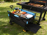 Big large capacity Folding cart Extra Long Extender Wagon Folding Wagon Garden Shopping Beach 74132337