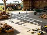 Chainsaw Mill & Rail Guide System, Portable Sawmill with 14"-36" Guide Bar, 9ft Aluminum Milling 62146202