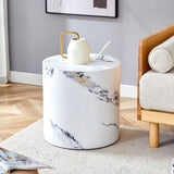 The cylindrical table with its patterned design can be easily integrated into a variety of interior W1512P362942