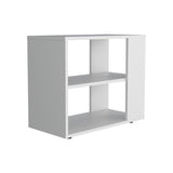 Sideboard Table, 4 Legs, 2 Shelves B097P296817