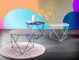 Epidia Gray color Display & Utility Accent Table B2726P243243