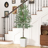 Artificial Olive Tree 8FT with Pot and Moss, Artificial Plants for Home Office Decor T3210P298178