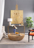 4 - Light Metal Chandelier, Hanging Light Fixture with Adjustable Chain for Kitchen Dining Room W2078138917