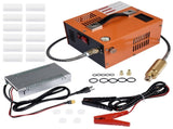 Orange Air Compressor w/ Converter 4500PSI 30MPA Supports 12V-110V Power Supply 80189873