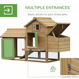 ZNTS Wooden Chicken Coop （Prohibited by WalMart） 49901563