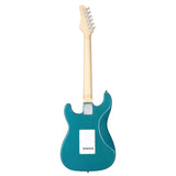 KST Stylish H-S-S Pickup Electric Guitar Kit with 5W AMP Bag Guitar Strap Strings Lake Blue 18724091