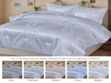1 PC luxury satin microfiber bedding set, double-sided jacquard pattern, machine washable, OKO-100 41376325