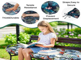 Outdoor Bench Cushion, 63 20 4 Inch, Tufted Waterproof Swing Cushion with Ties, for Patio Bench 31309036