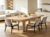 79 Inch Rectangular Dining Table for 6 to 8 People, Kitchen Dining Table 79540692