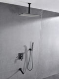 Ceiling Mounted Shower System Combo Set with Handheld and 16"Shower head W92877478