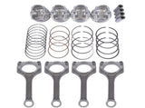 Set of 4 Connecting Rod & Piston Kit For Hyundai Accent Kia Rio 1.6L 2012-2017 230412B600 235102B010 84745818